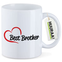 Kaffeetasse Best Brother Heart 330ml