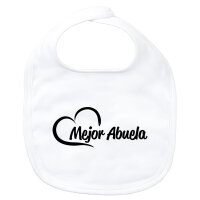 Baby Lätzchen Mejor Abuela Corazón