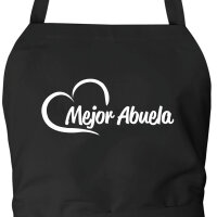 Schürze Mejor Abuela Corazón