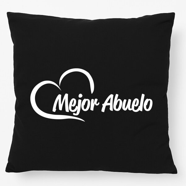 Kissen Mejor Abuelo Corazón 40x40cm