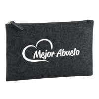 Kulturbeutel Mejor Abuelo Corazón 1 Liter Filz...
