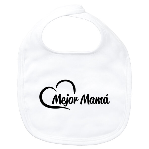 Baby Lätzchen Mejor Mamá Corazón