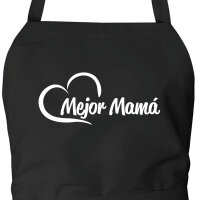 Schürze Mejor Mamá Corazón