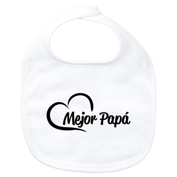 Baby Lätzchen Mejor Papá Corazón