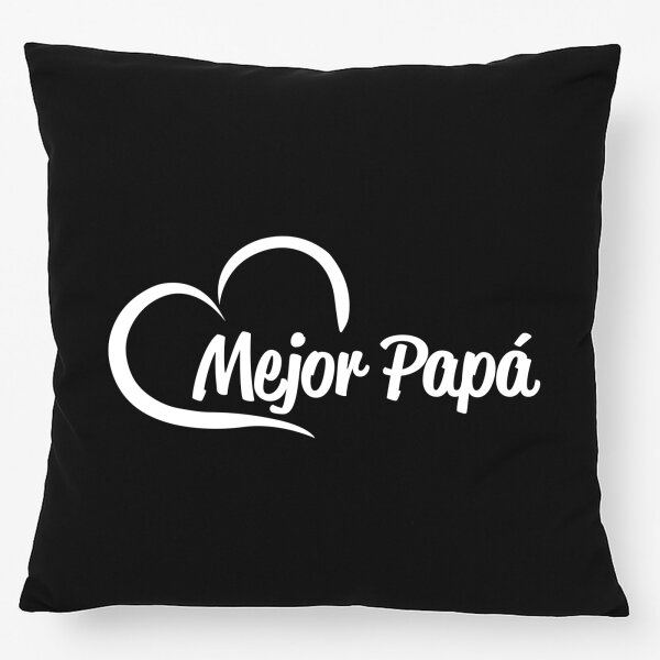 Kissen Mejor Papá Corazón 40x40cm