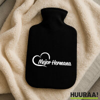 Wärmflasche Mejor Hermana Corazón