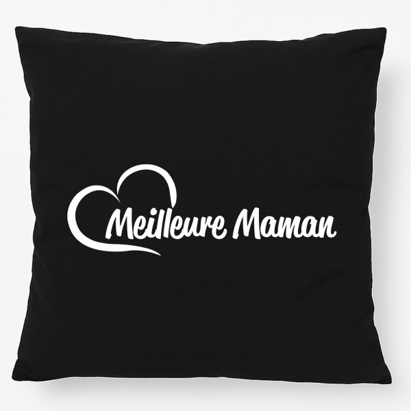 Kissen Meilleure Maman Cœur 40x40cm