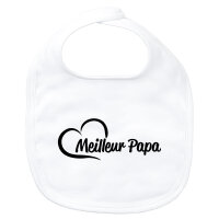 Baby Lätzchen Meilleur Papa Cœur