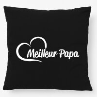 Kissen Meilleur Papa Cœur 40x40cm