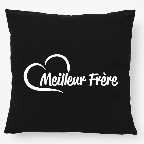 Kissen Meilleur Frère Cœur 40x40cm