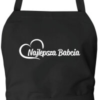 Schürze Najlepsza Babcia Serce