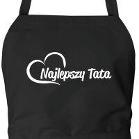 Schürze Najlepszy Tata Serce