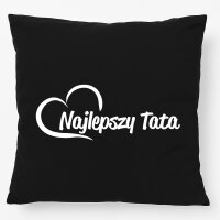 Kissen Najlepszy Tata Serce 40x40cm