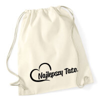Turnbeutel Najlepszy Tata Serce 12 Liter