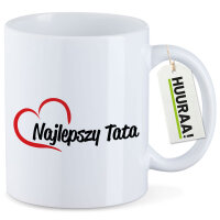 Kaffeetasse Najlepszy Tata Serce 330ml