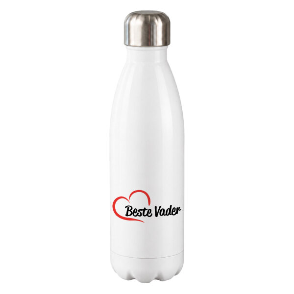 Trinkflasche Beste Vader Hart, 500 ml