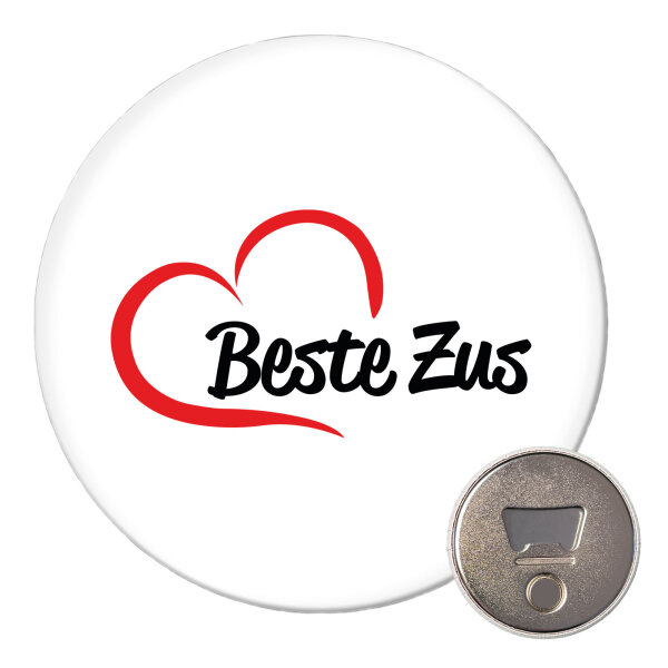 Magnet Beste Zus Hart 59mm Kühlschrankmagnet Flaschenöffner