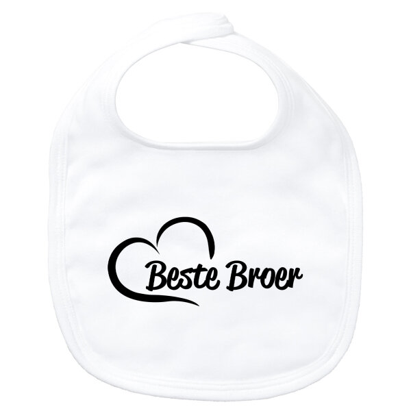 Baby Lätzchen Beste Broer Hart