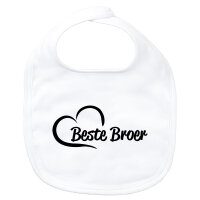 Baby Lätzchen Beste Broer Hart