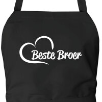 Schürze Beste Broer Hart
