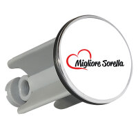 Waschbeckenstöpsel Migliore Sorella Cuore 4cm...