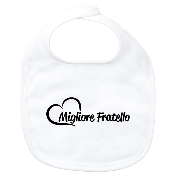 Baby Lätzchen Migliore Fratello Cuore
