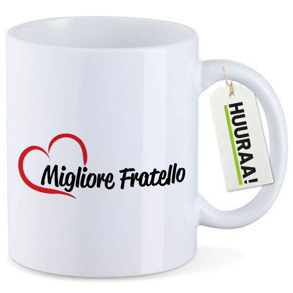 Kaffeetasse Migliore Fratello Cuore 330ml