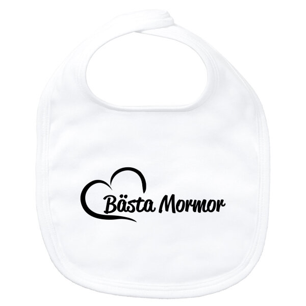 Baby Lätzchen Bästa Mormor Hjärta