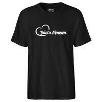 Herren T-Shirt Bästa Mamma Hjärta...