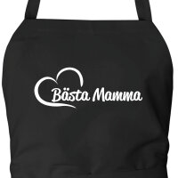 Schürze Bästa Mamma Hjärta