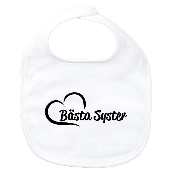 Baby Lätzchen Bästa Syster Hjärta