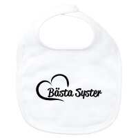 Baby Lätzchen Bästa Syster Hjärta