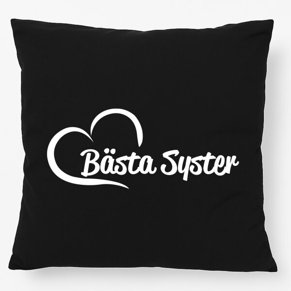 Kissen Bästa Syster Hjärta 40x40cm
