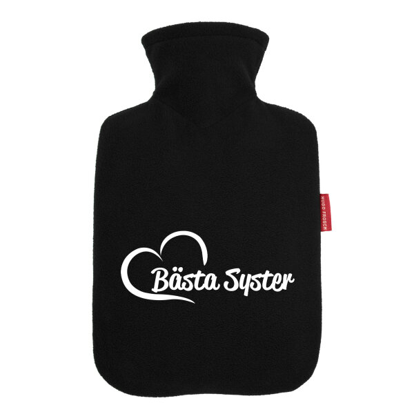 Wärmflasche Bästa Syster Hjärta