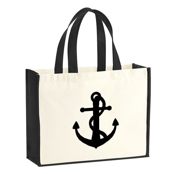 Jutetasche Anker Ankor 21 Liter Black