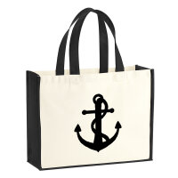 Jutetasche Anker Ankor 21 Liter Black