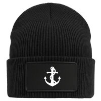 Beanie Anker Ankor Black Mütze