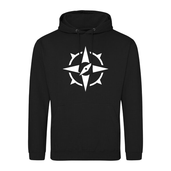 Unisex Hoodie Kompass Bussole Größe S-3XL