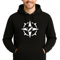 Unisex Hoodie Kompass Bussole Größe S-3XL