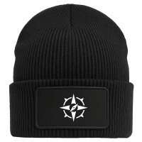 Beanie Kompass Bussole Black Mütze
