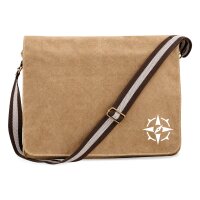 Umh&auml;ngetasche Kompass Bussole, Canvas, 14 Liter