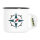 Emaille Tasse Kompass Bussole 300ml Vintage Emaille Becher