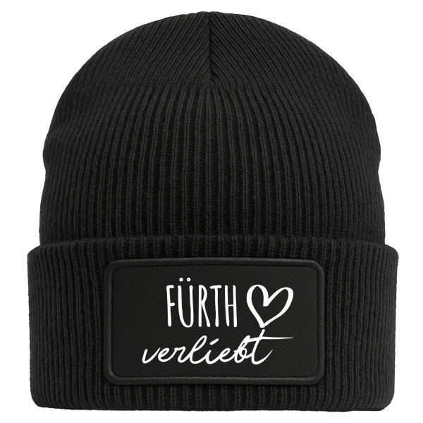Beanie Fürth verliebt Black Mütze