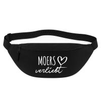 Bauchtasche Moers verliebt 2,5 Liter Black Crossbody Bag