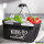 Einkaufskorb faltbar Worms verliebt 20 Liter Tragekorb Black