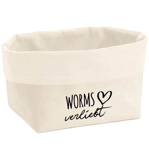 Organizer Worms verliebt Aufbewahrungskorb