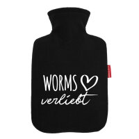 Wärmflasche Worms verliebt