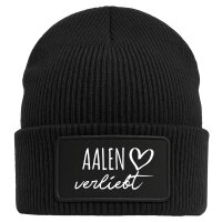 Beanie Aalen verliebt Black Mütze