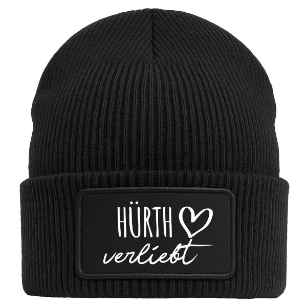 Beanie Hürth verliebt Black Mütze