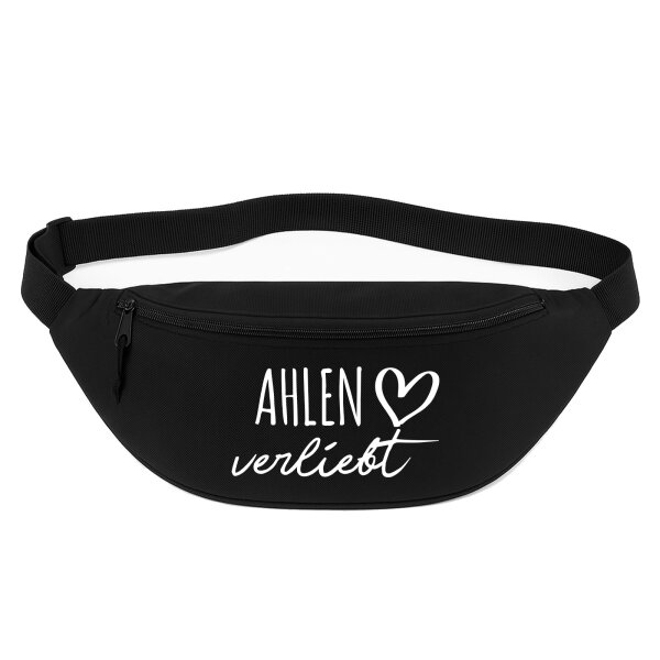 Bauchtasche Ahlen verliebt 2,5 Liter Black Crossbody Bag